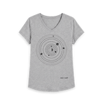 Athletic Grey Printed T-shirt Front