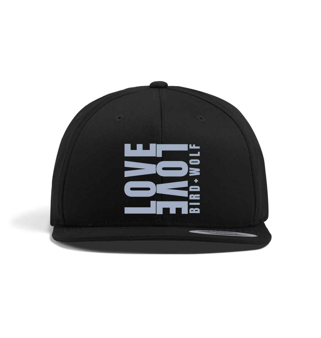 Black Love Love Snap Back Cap