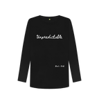 Black Unpredictable Long Sleeve Tee