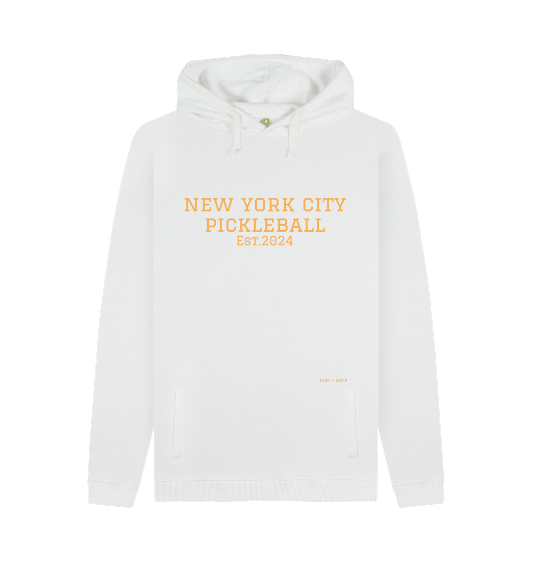 White New York City Pickleball Chunky Hoodie