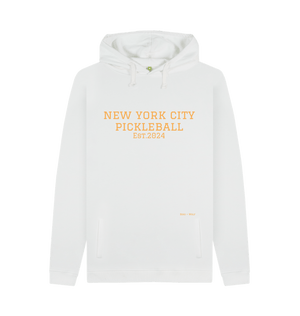 White New York City Pickleball Chunky Hoodie