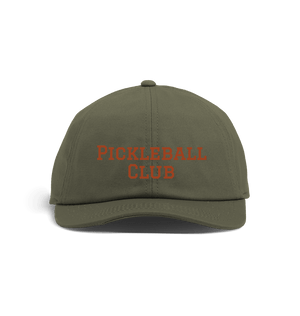 Olive Green Pickleball Club Baseball Cap