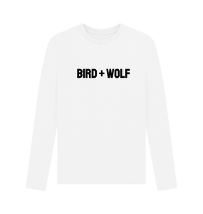 White Bird + Wolf Long Sleeve Tee (Mens Sizes)