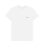 White Logo Classic Tee (Khaki) REVERSE