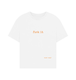 White Printed T-shirt Front