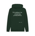 Evergreen I'd Rather Be Playing Pickleball Chunky Hoodie