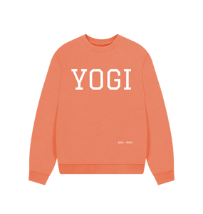 Apricot YOGI Oversized Sweatshirt
