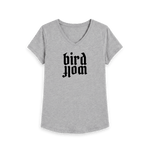Athletic Grey Printed T-shirt Front