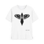 White Printed T-shirt Front