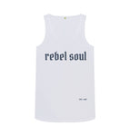 White Rebel Soul Vest Top