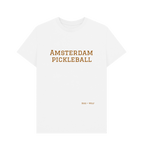 White Amsterdam Pickleball Classic Tee