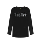 Black Hustler Long Sleeve Tee