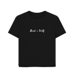 Black Printed T-shirt Front