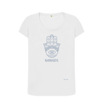 White Printed T-shirt Front