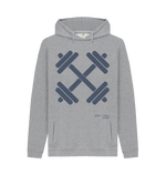 Light Heather Printed Hoody Front