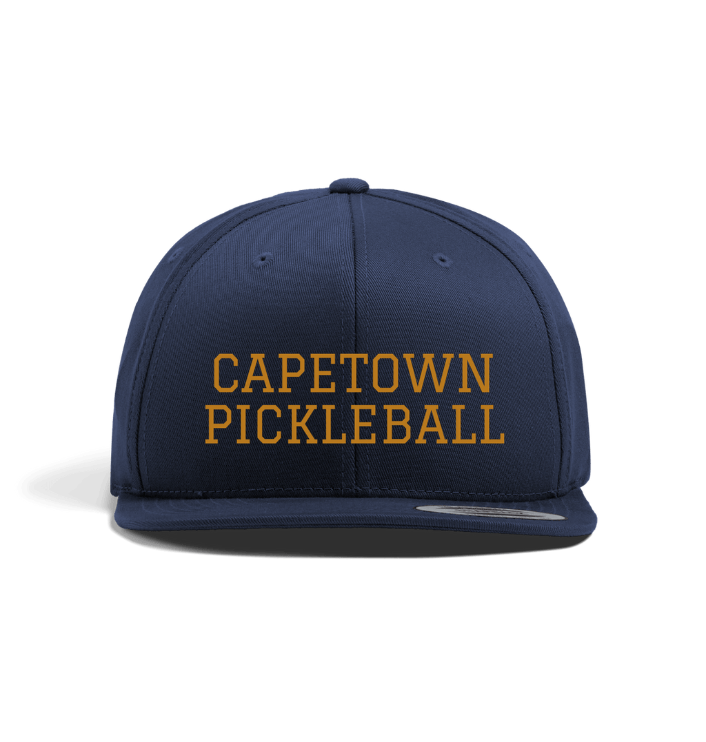 Navy Capetown Pickleball Snap Back Cap