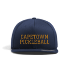 Navy Capetown Pickleball Snap Back Cap