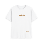 White Printed T-shirt Front