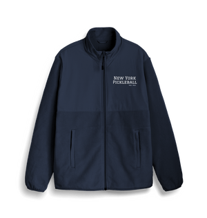 French Navy New York Pickleball Fleece Jacket