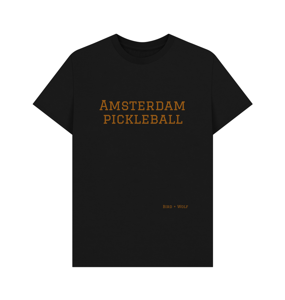 Black Amsterdam Pickleball Classic Tee