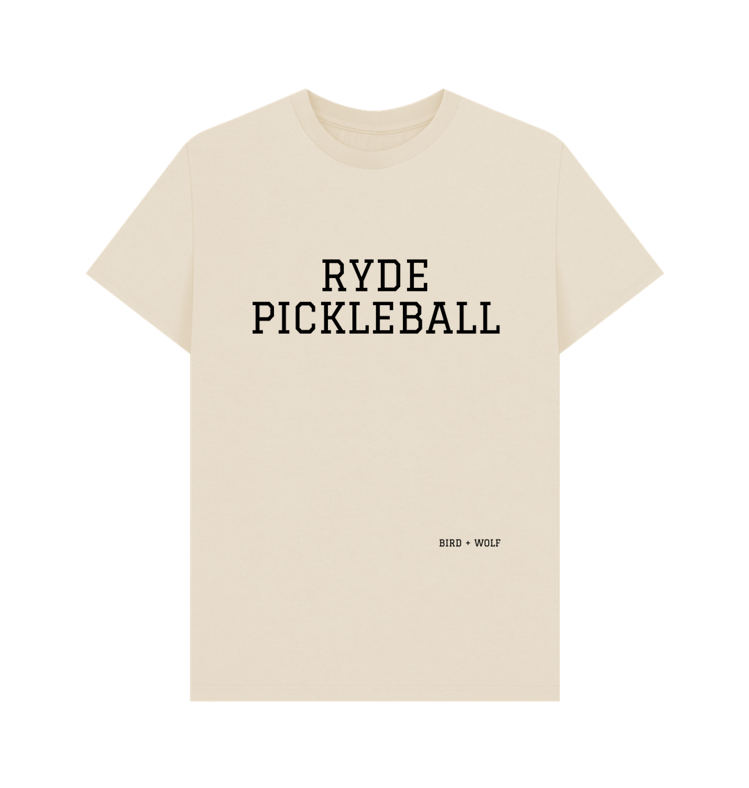 Oat Ryde Pickleball Classic Tee (Black lettering)