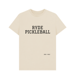 Oat Ryde Pickleball Classic Tee (Black lettering)