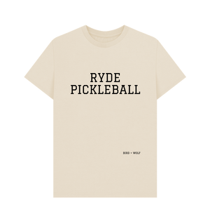 Oat Ryde Pickleball Classic Tee (Black lettering)