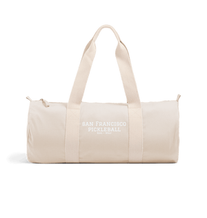 Natural San Francisco Pickleball Duffel Bag