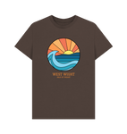 Chocolate Printed T-shirt Front