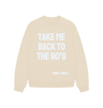 Oat Printed Sweater Front