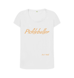 White Printed T-shirt Front