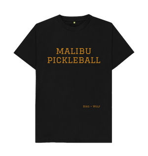 Black Malibu Pickleball Classic Tee