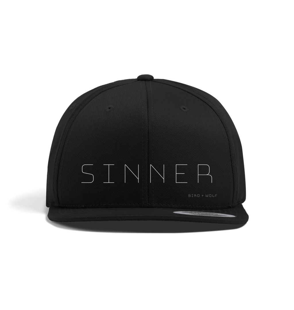 Black Sinner Snap Back Cap