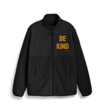 Black Be Kind Fleece Jacket