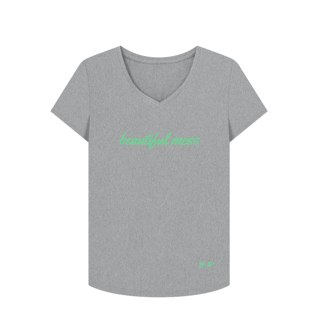 Athletic Grey Printed T-shirt