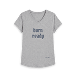 Athletic Grey Printed T-shirt Front