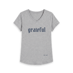 Athletic Grey Printed T-shirt Front