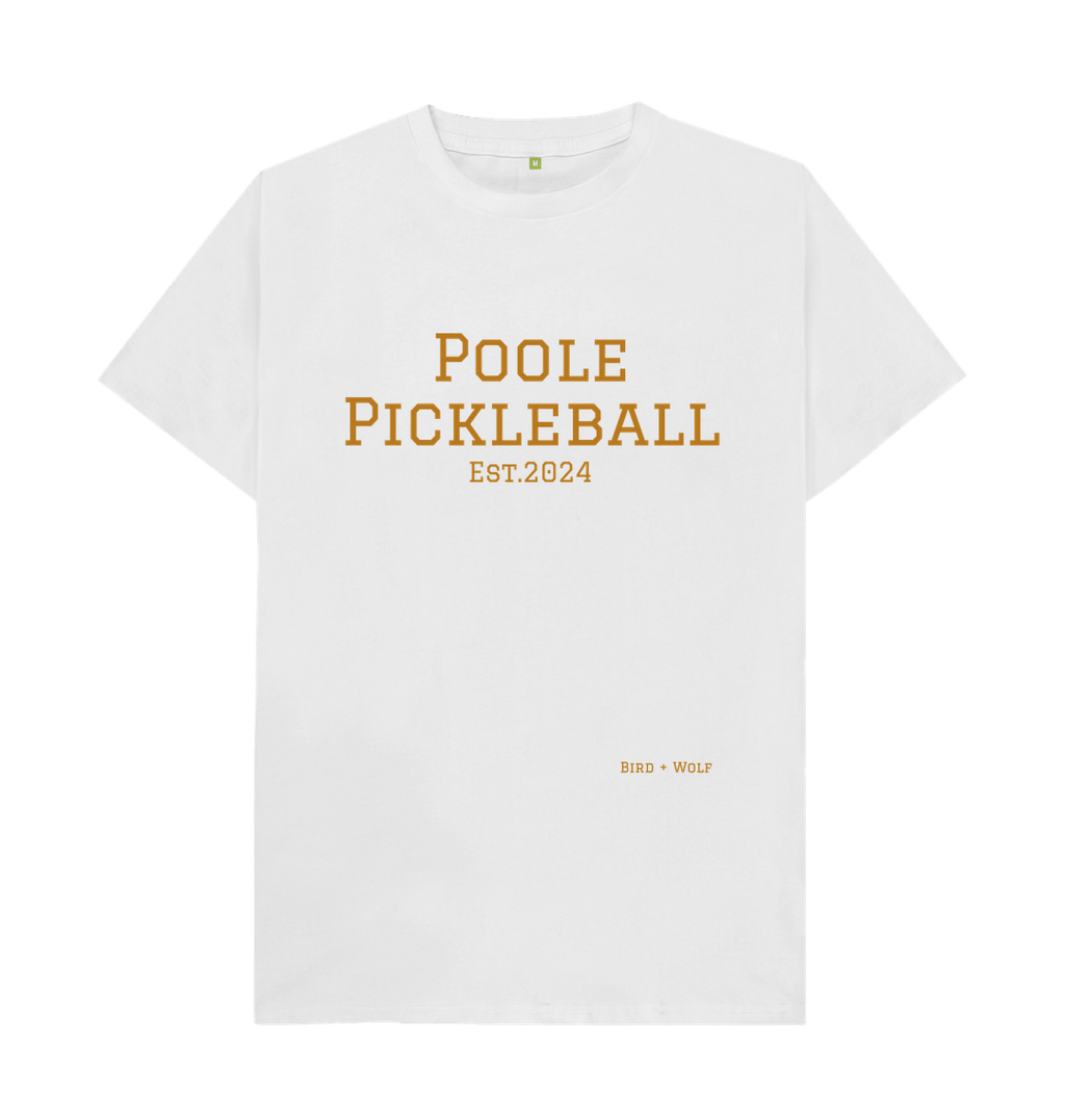 White Poole Pickleball Classic Tee