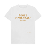 White Poole Pickleball Classic Tee