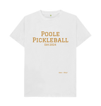 White Poole Pickleball Classic Tee