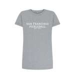 Athletic Grey San Franscisco Pickleball T-Shirt Dress