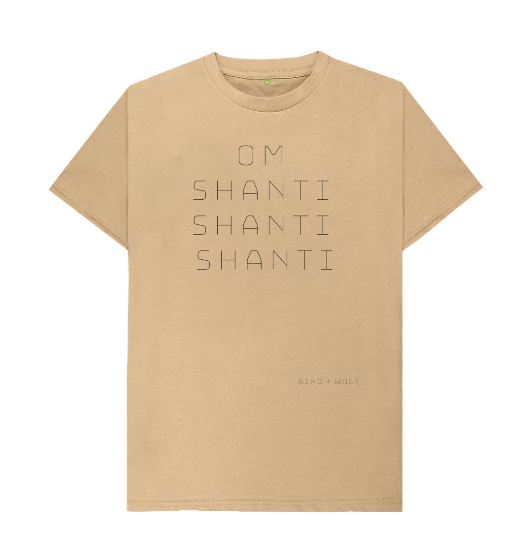 Sand Om Shanti Shanti Shanti Classic Tee