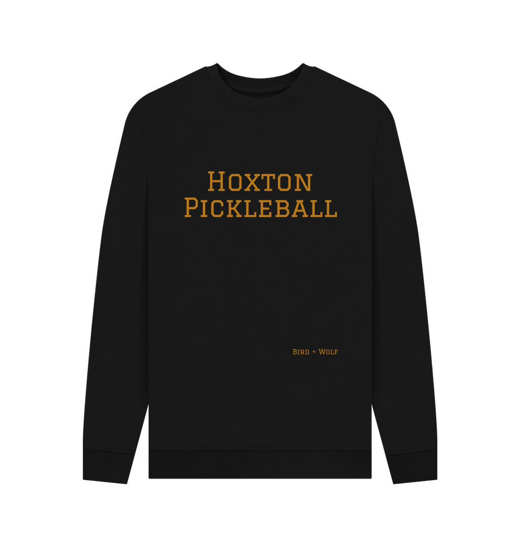 Black Hoxton Pickleball Cosy Sweatshirt