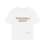 White Printed T-shirt Front