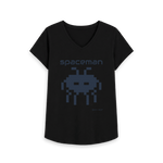 Black Printed T-shirt Front