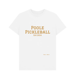 White Poole Pickleball Classic Tee