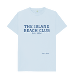 Sky Blue The Island Beach Club Classic Tee