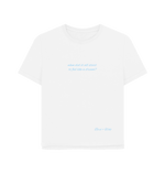 White Printed T-shirt Front