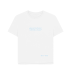 White Printed T-shirt Front