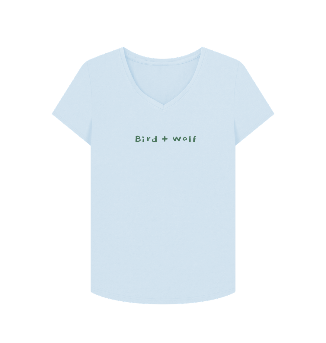 Sky Blue Printed T-shirt